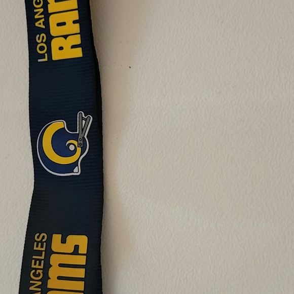 RAMS WRIST STRAP KEY CHAIN REPRESENT - Picture 3 of 5